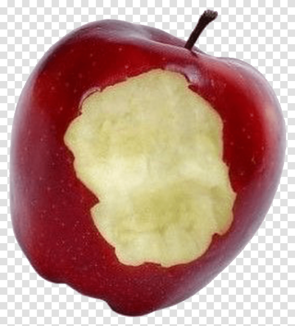 Apple Fruit Bitten Apple, Plant, Food, Peel, Vegetable Transparent Png
