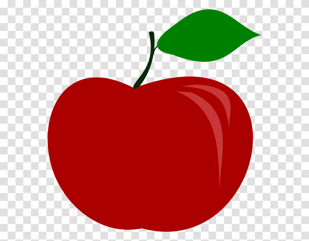 Apple Fruit Clipart, Plant, Food, Cherry Transparent Png