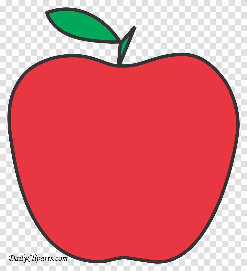 Apple Fruit Design Line Art Red Clipart Apple Red Line, Plant Transparent Png