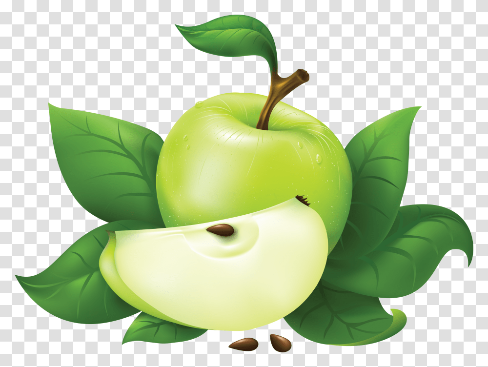 Apple, Fruit, Green, Plant, Food Transparent Png