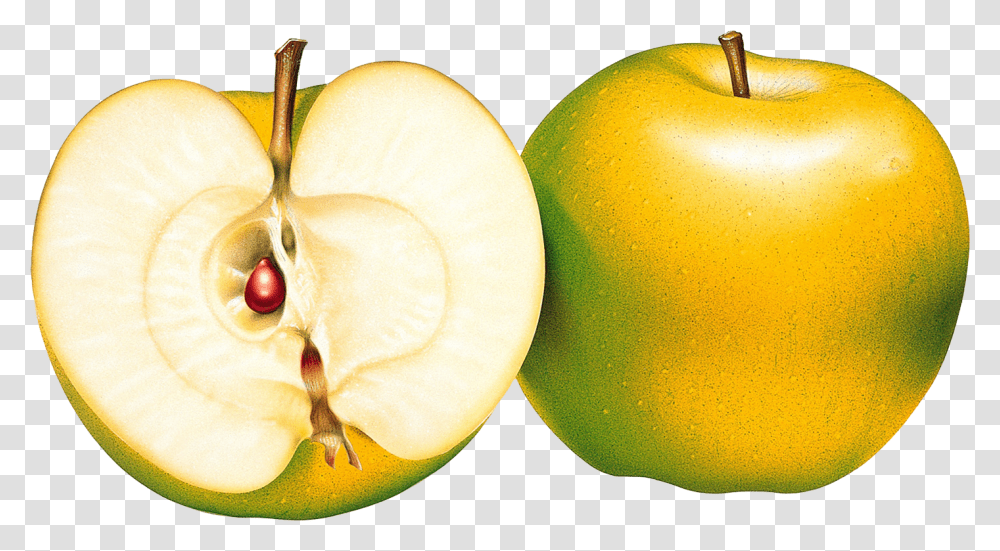 Apple, Fruit, Plant, Food, Sliced Transparent Png