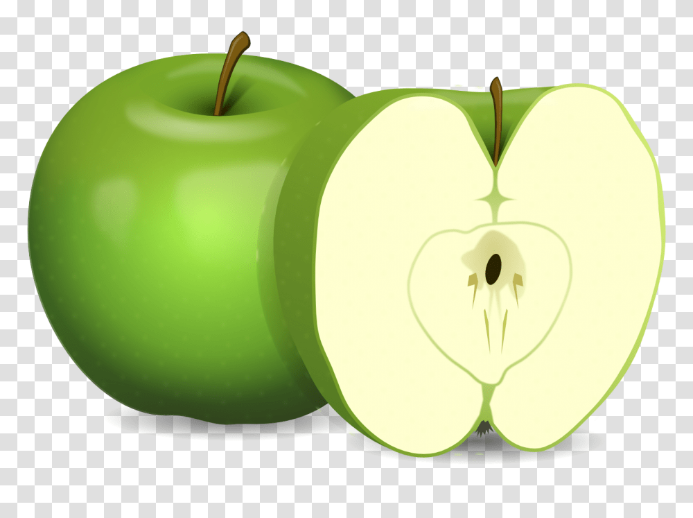 Apple, Fruit, Plant, Food, Sliced Transparent Png