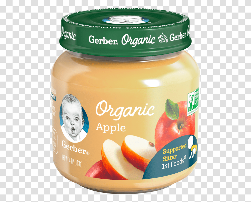 Apple Gerber Banana Baby Food, Plant, Fruit, Person, Human Transparent Png