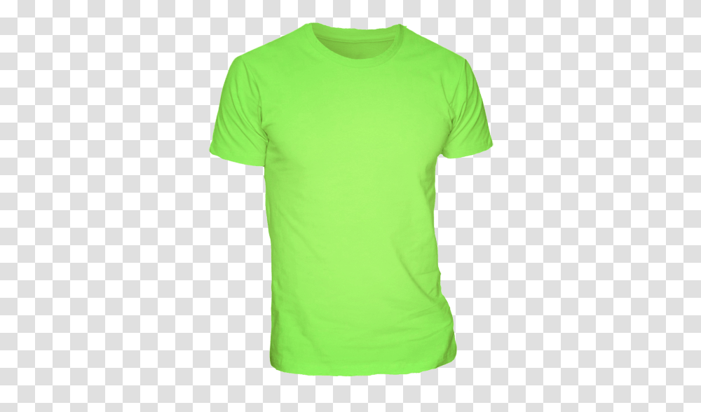 Apple Green T Shirt For Men Solid, Clothing, Apparel, T-Shirt, Sleeve Transparent Png