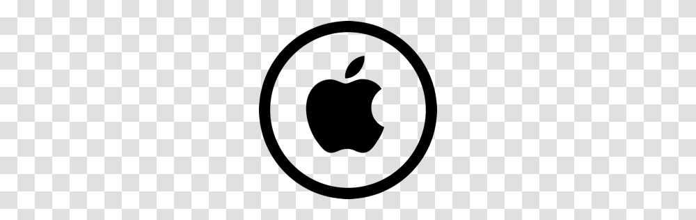 Apple Icon Outline, Gray, World Of Warcraft Transparent Png