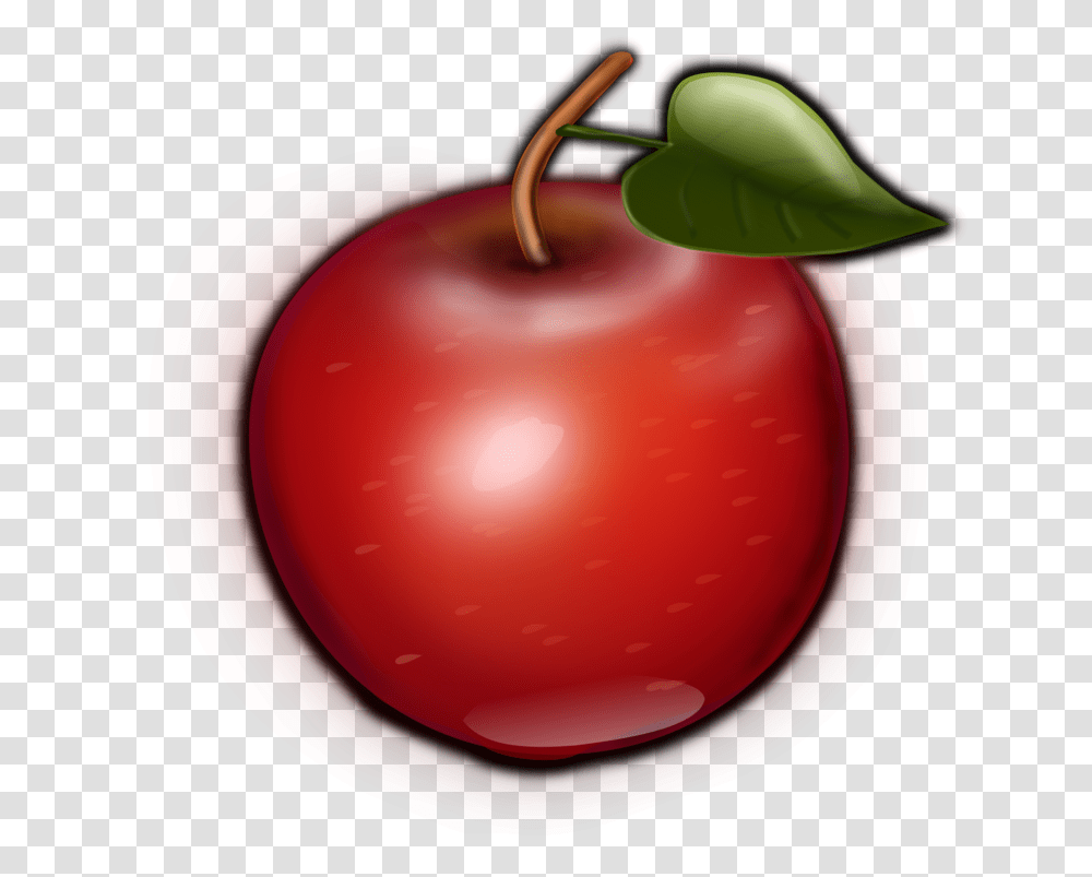 Apple Ii Computer Icons Color Emoji Fruit Things Red Apple, Plant, Food, Cherry, Plum Transparent Png