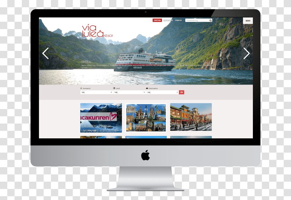 Apple Imac, Boat, Vehicle, Transportation, Cruise Ship Transparent Png