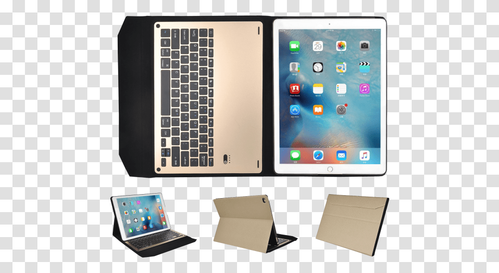 Apple Ipad Pro Best 12.9 Ipad Keyboard Case, Computer, Electronics, Tablet Computer, Laptop Transparent Png