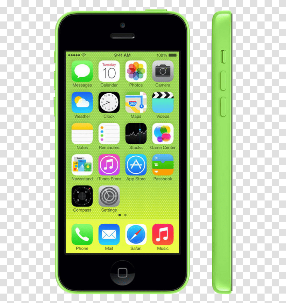 Apple Iphone 5c Iphone 5c Green, Mobile Phone, Electronics, Cell Phone, Clock Tower Transparent Png