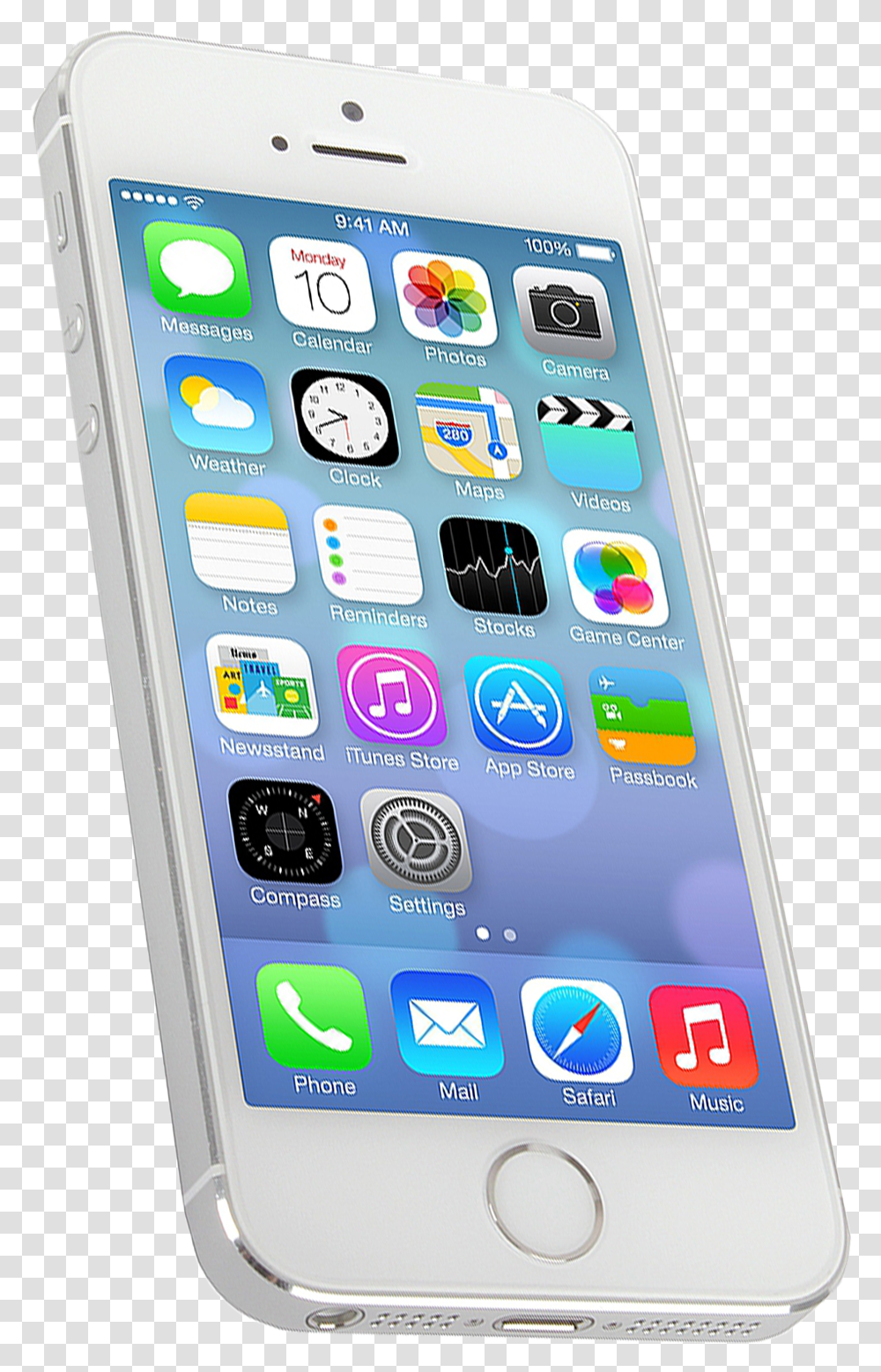 Apple Iphone 5s 32gb Silver With Signs Of Wear Iphone 5 S White, Mobile Phone, Electronics, Cell Phone, Clock Tower Transparent Png