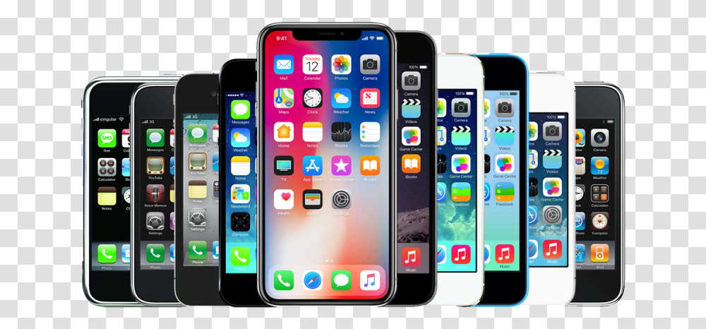 Apple Iphone Screen Repair Services Virginia Beach All Iphone 6 7 8 X, Mobile Phone, Electronics, Cell Phone Transparent Png