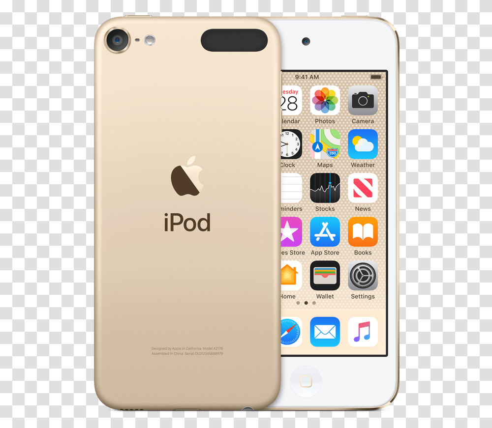 Apple Ipod Touch 7th Generation 32gb Ipod Touch 7th Generation Gold, Mobile Phone, Electronics, Cell Phone, IPod Shuffle Transparent Png