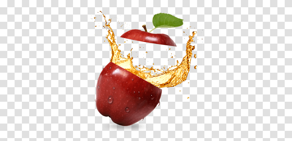 Apple Juice Clipart Fruit Punch Splash, Plant, Food, Vegetable, Beverage Transparent Png