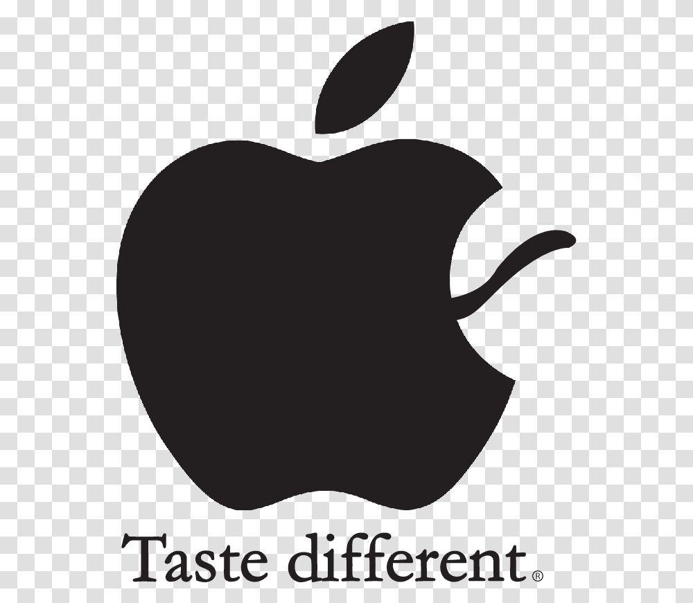 Apple Logo Apple Logo Parody, Heart, Plant, Stencil, Pillow Transparent Png