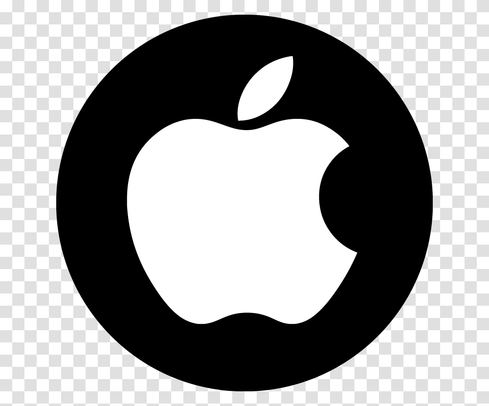 Apple Logo Apple White Icon, Stencil, Trademark Transparent Png