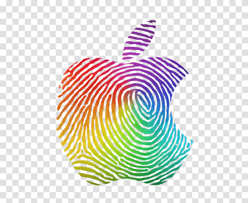 Apple Logo Background Fingerprint, Canvas, Painting, Art, Modern Art Transparent Png