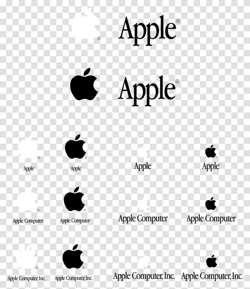 Apple Logo Black And White Apple, Electronics, Phone Transparent Png