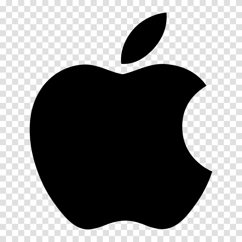 Apple Logo Black, Gray, World Of Warcraft Transparent Png