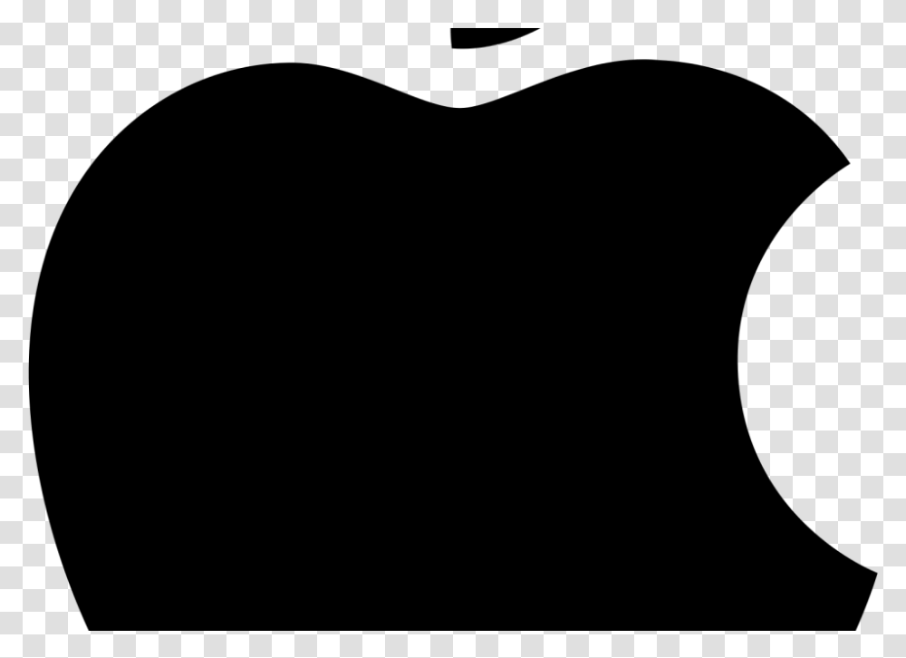 Apple Logo Black Heart Heart, Gray, World Of Warcraft Transparent Png