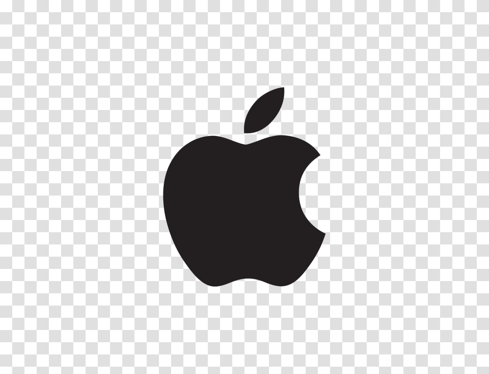 Apple Logo Black, Plant, Fruit, Food Transparent Png