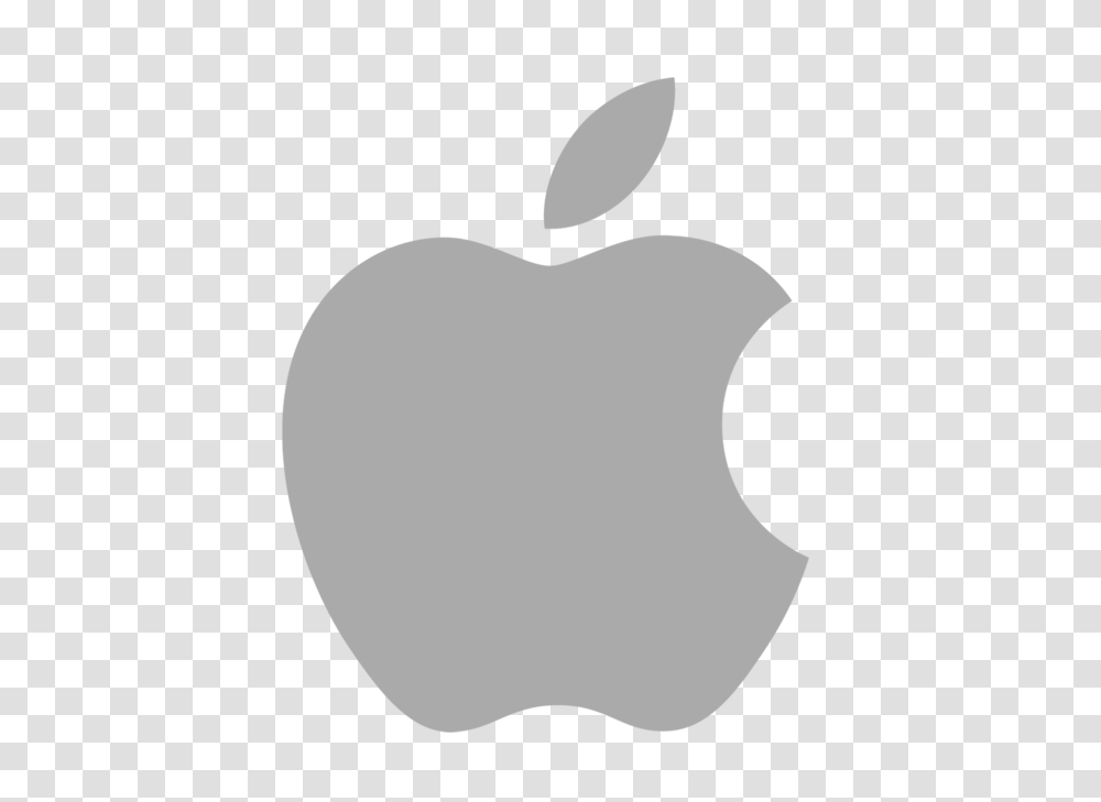 Apple Logo Dark Grey Apple Logo Grey, Plant, Food, Fruit, Symbol Transparent Png