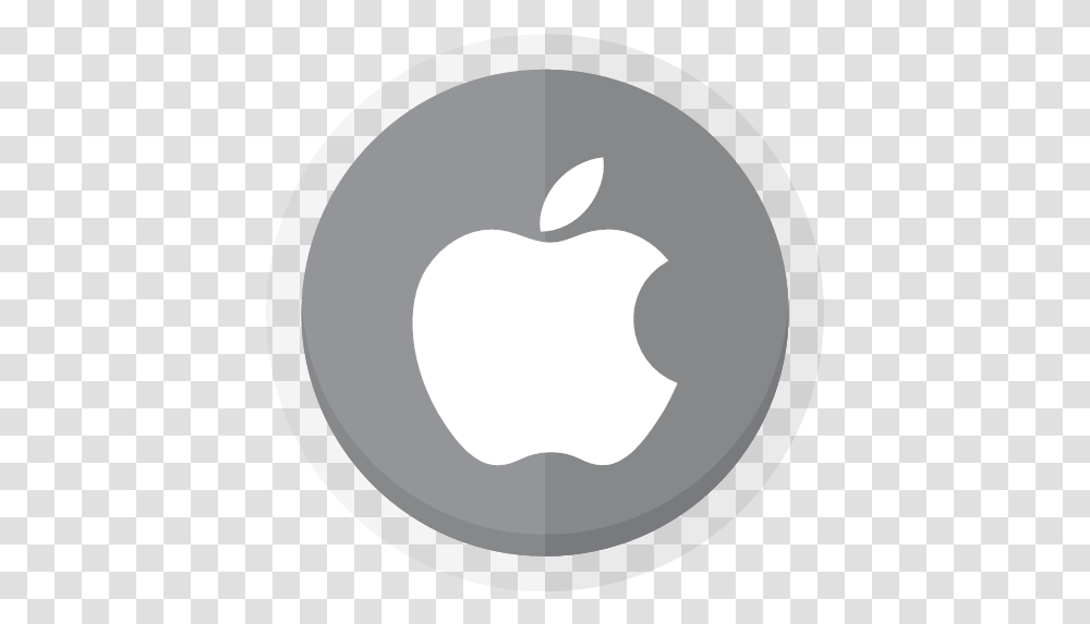 Apple Logo Imac Ipad Macbook Technology, Symbol, Trademark, Text, Gray Transparent Png