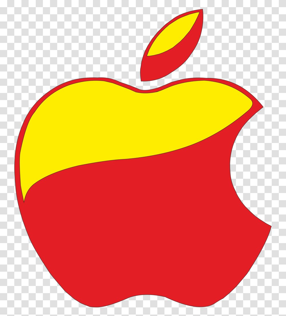 Apple Logo Images Download Red Yellow, Plant, Symbol, Trademark, Fruit Transparent Png