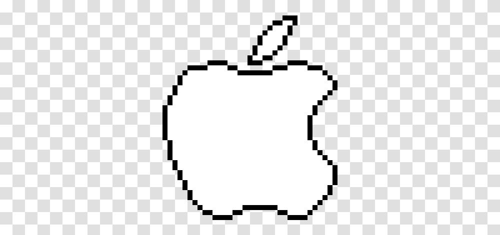 Apple Logo Pixel Art Logos, Cross, Symbol, Hand, Stencil Transparent Png