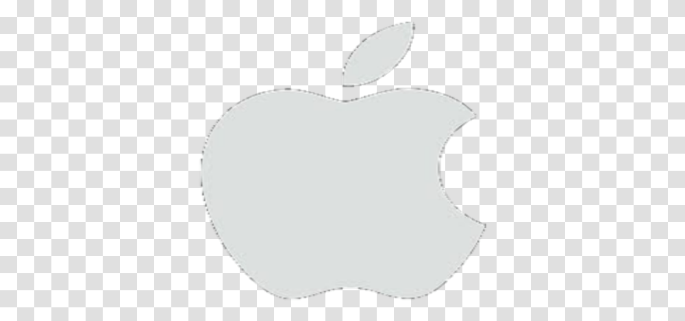 Apple Logo White Sticker, Symbol, Trademark, Tennis Ball, Sport Transparent Png