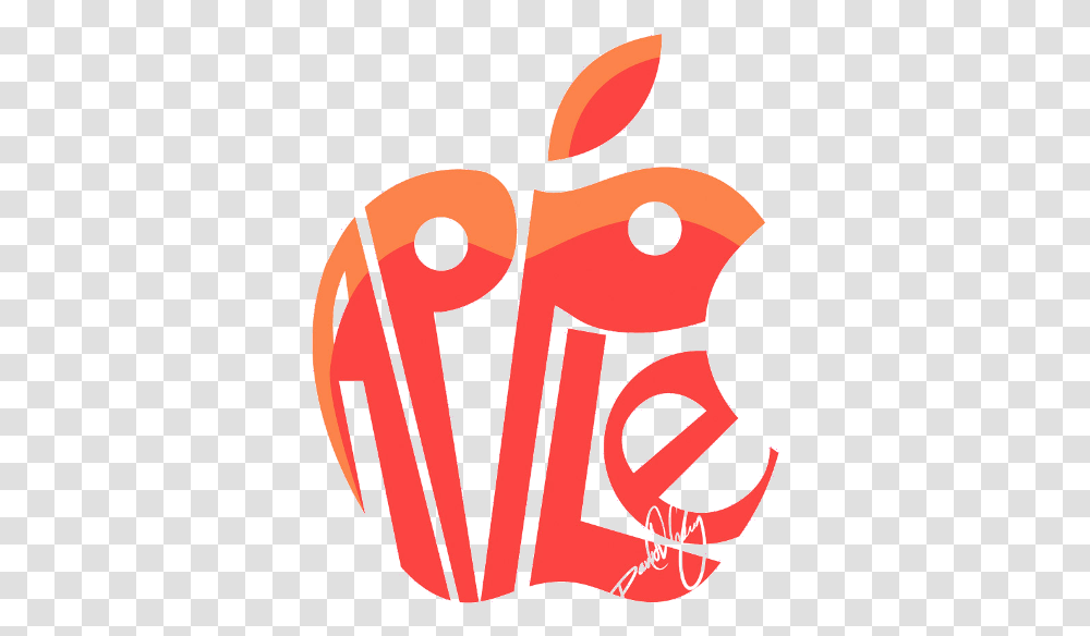 Apple Logoletterstransparent500 Natures Chickens Apple, Text, Symbol, Light, Alphabet Transparent Png