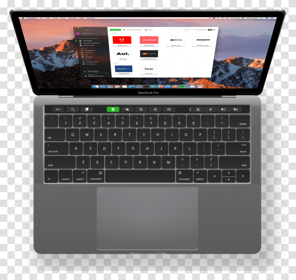 Apple Mac Book Image Logic Pro X Touch Bar, Computer Keyboard, Computer Hardware, Electronics, Laptop Transparent Png