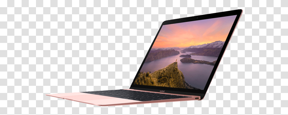 Apple Macbook Gold Rose Gold Macbook, Computer, Electronics, Pc, Laptop Transparent Png