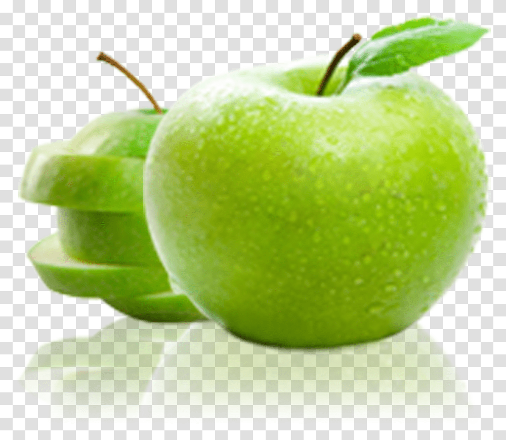 Apple Manzana Smith Fruit Verde Green Manzana Verde, Tennis Ball, Sport, Sports, Plant Transparent Png