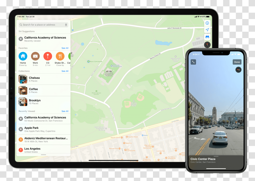 Apple Maps, GPS, Electronics, Mobile Phone, Cell Phone Transparent Png