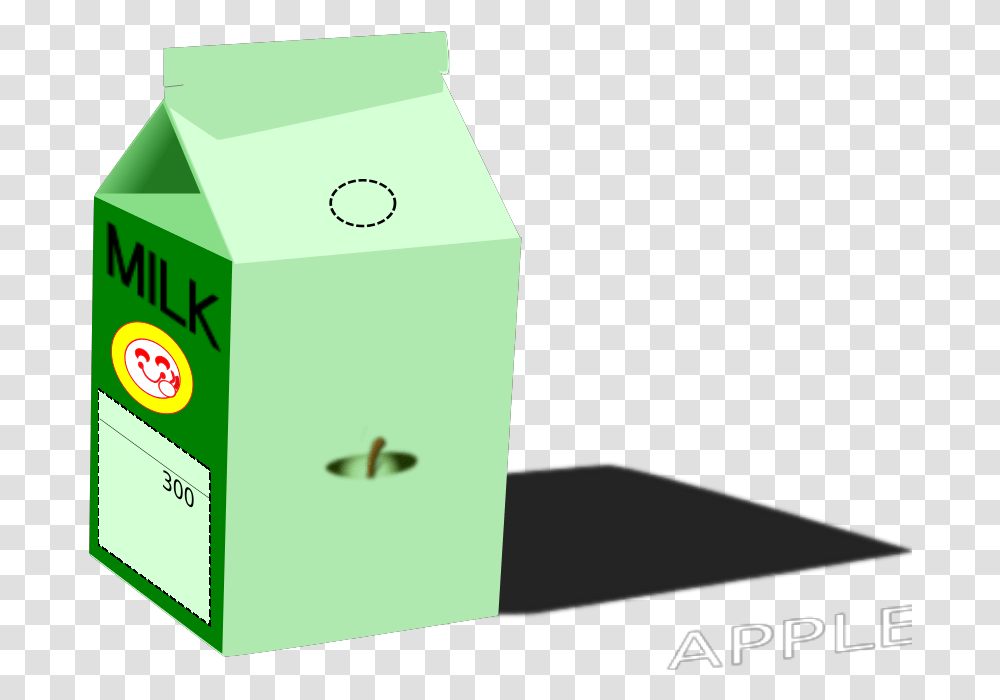 Apple Milk Svg Clip Arts Download Download Clip Art Box, Cardboard, Carton, Recycling Symbol, Beverage Transparent Png