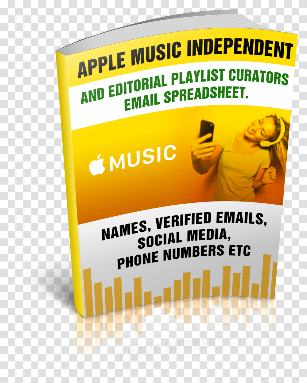 Apple Music Editorial And Independent Playlist Curators Flyer Transparent Png