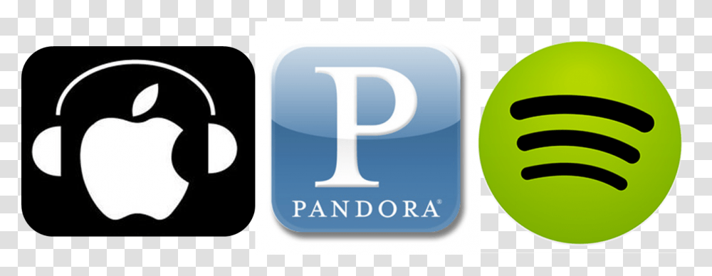 Apple Music Poandora Spotify, Label, Number Transparent Png