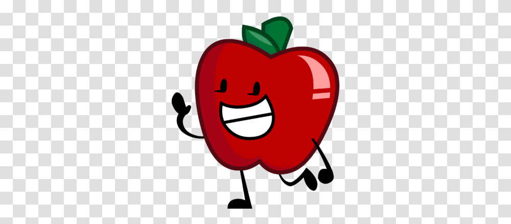 Apple Object Shows Community Fandom Apple From Inanimate Insanity, Plant, Label, Text, Food Transparent Png