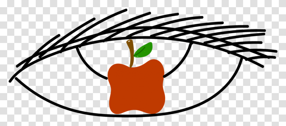 Apple Of My Eye Clipart Clip Art Winging, Plant, Fruit, Food Transparent Png