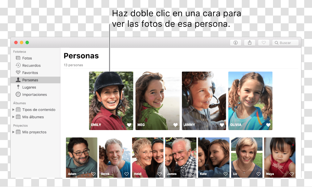 Apple Photos People Album, Person, Collage, Poster, Advertisement Transparent Png