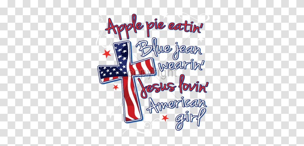 Apple Pie American Girl Cross, Poster, Advertisement, Flyer, Paper Transparent Png