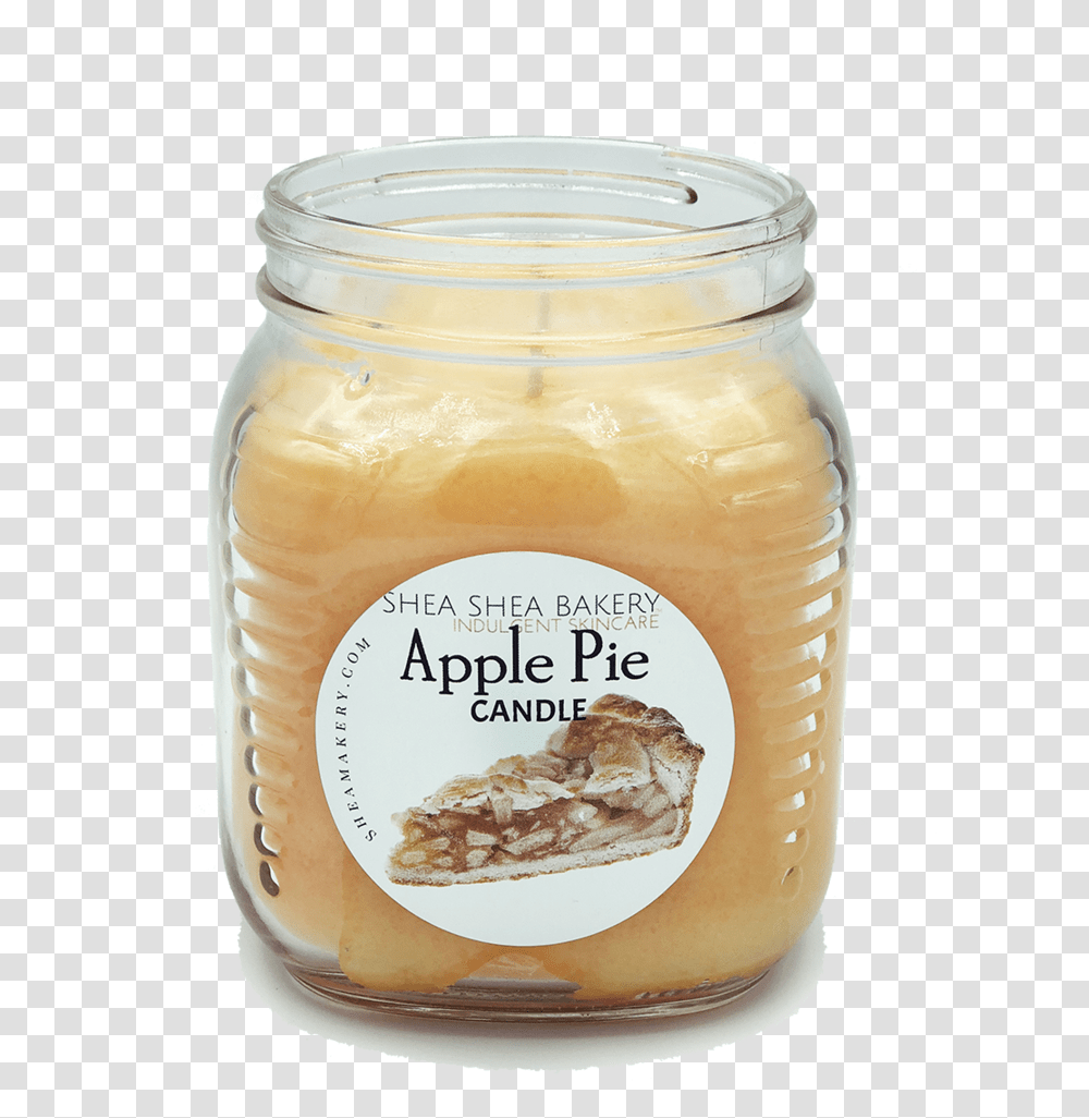 Apple Pie Candle Dulce De Leche, Milk, Beverage, Drink, Food Transparent Png