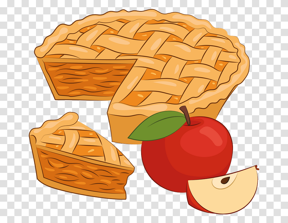 Apple Pie Clipart Clip Art Apple Pie, Cake, Dessert, Food, Plant Transparent Png