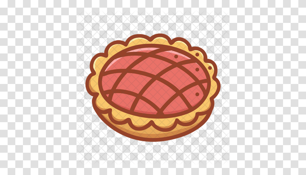 Apple Pie Icon Of Doodle Style, Plant, Food, Text, Sweets Transparent Png