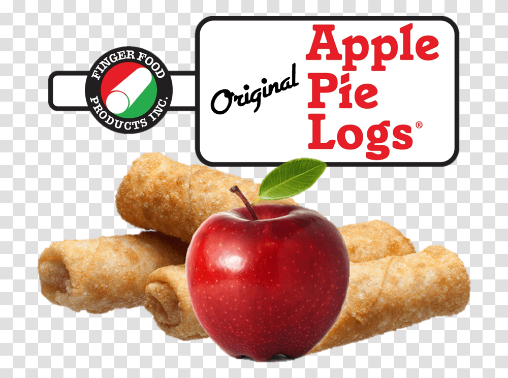 Apple Pie Logs Full Size Download Seekpng Achille Bertrand, Fruit, Plant, Food, Lunch Transparent Png