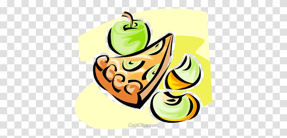 Apple Pie Royalty Free Vector Clip Art Illustration, Plant, Food, Dynamite, Label Transparent Png