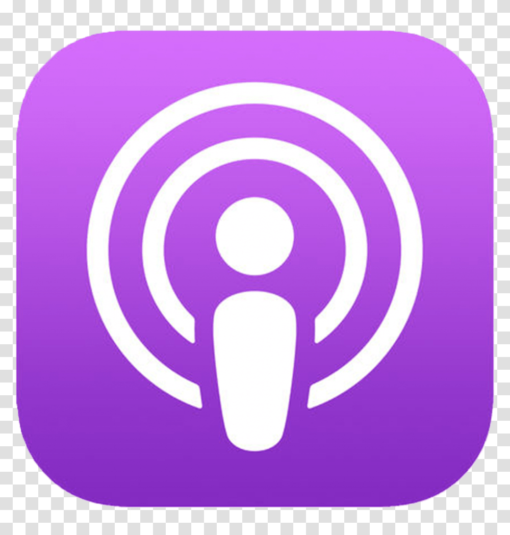 Apple Podcast App Logo, Purple, Security, Trademark Transparent Png