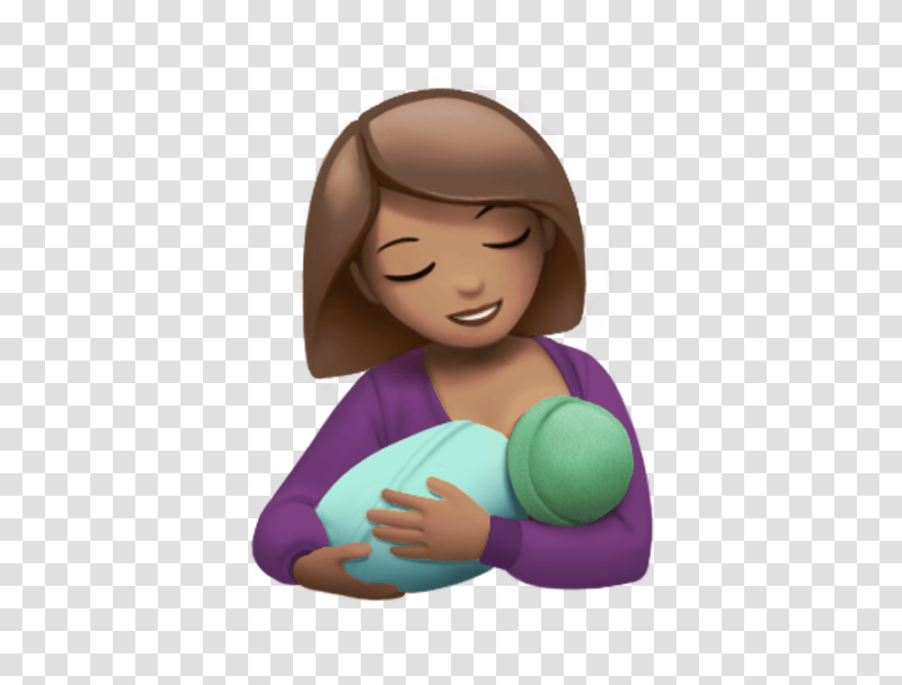 Apple Previews New Emoji Coming Later This Year - E Breastfeeding Emoji, Person, Female, Girl, Arm Transparent Png