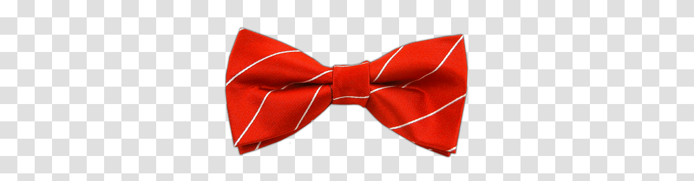 Apple Red Pencil Pinstripe Bow Tie, Accessories, Accessory, Necktie Transparent Png