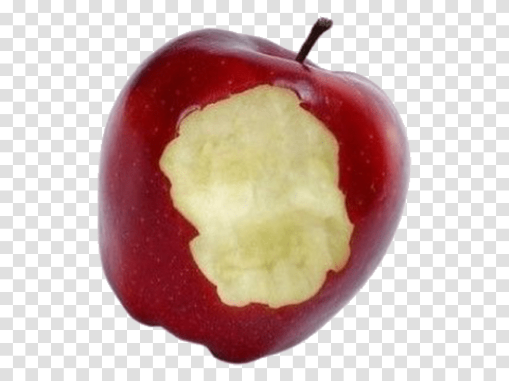 Apple Red Redfiller Food Bite Snowwhite Disney Mcintosh, Plant, Fruit, Peel Transparent Png